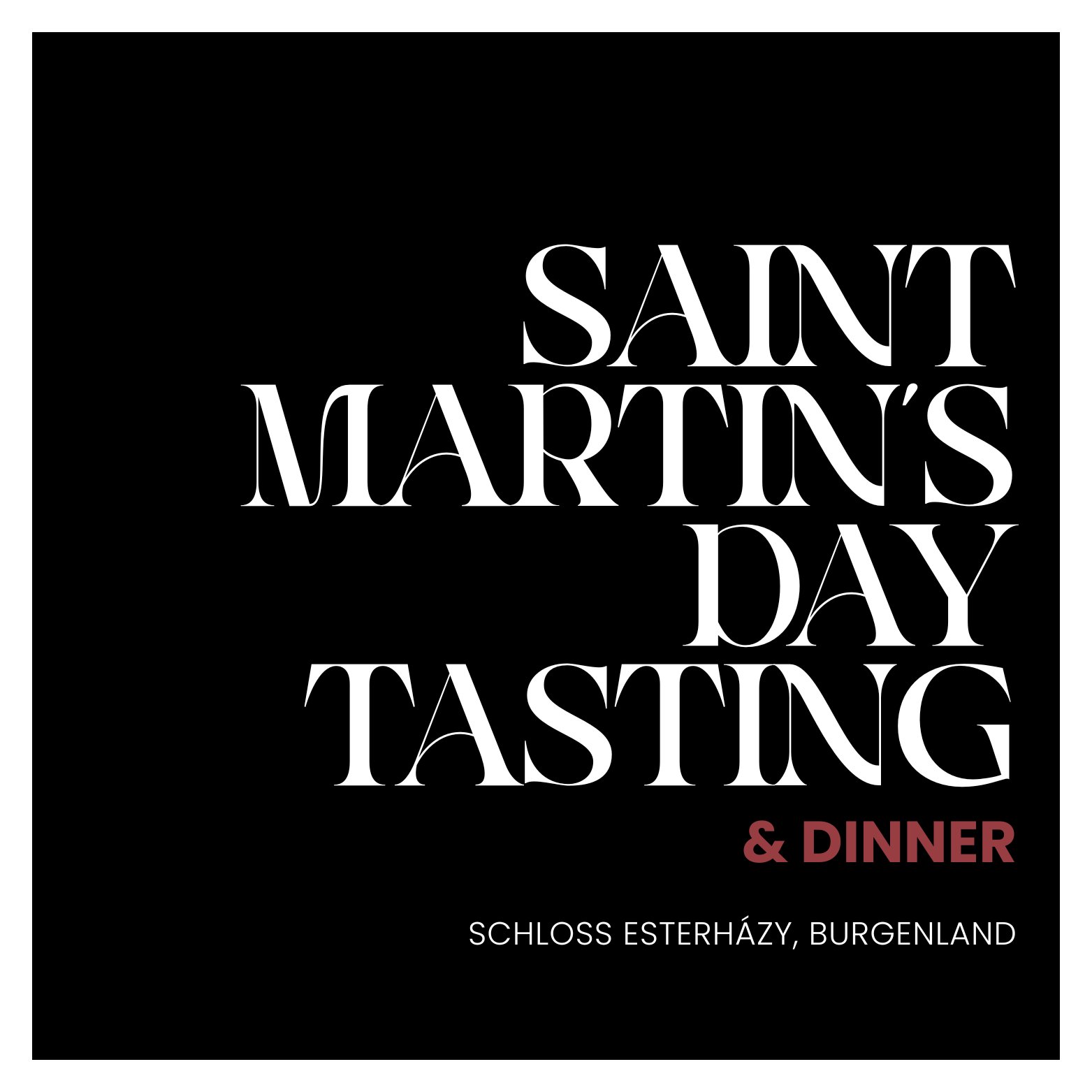 Saint Martin's Day Tasting 2025
